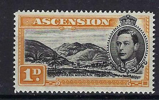 Image of Ascension SG 39ca UMM British Commonwealth Stamp